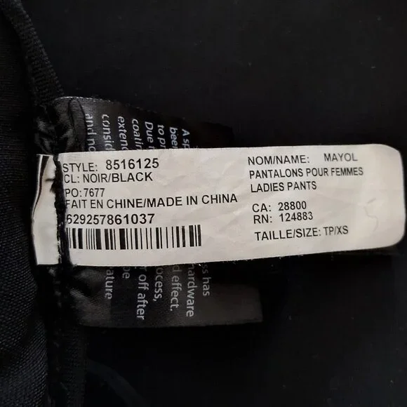 RUDSAK Black Wide-Leg Trousers - Picture 9 of 12